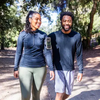 Young Couple on a Hike